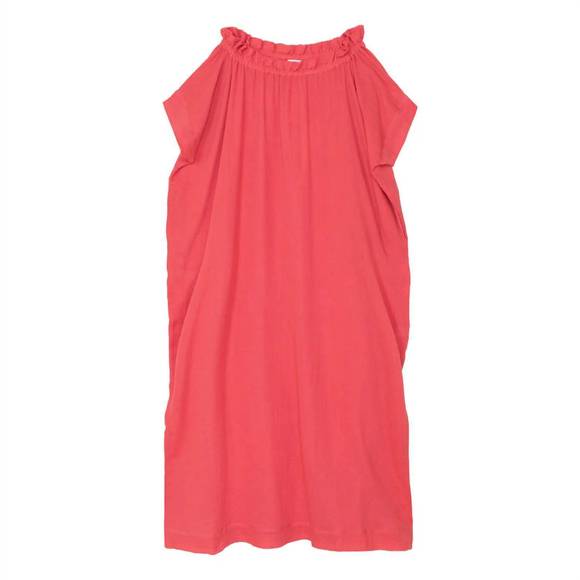 NEW MIKOH women's mirakami dress in melon - Picture 1 of 1